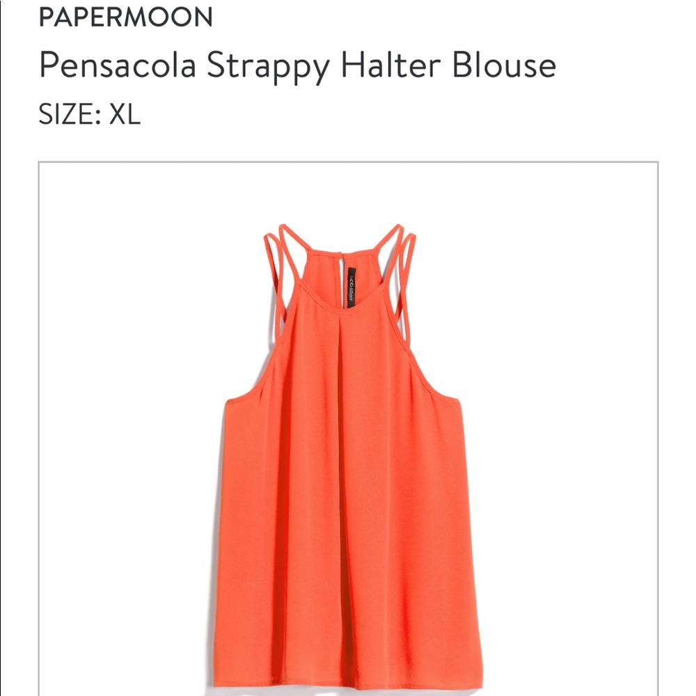 Pensacola Strappy Halter Blouse